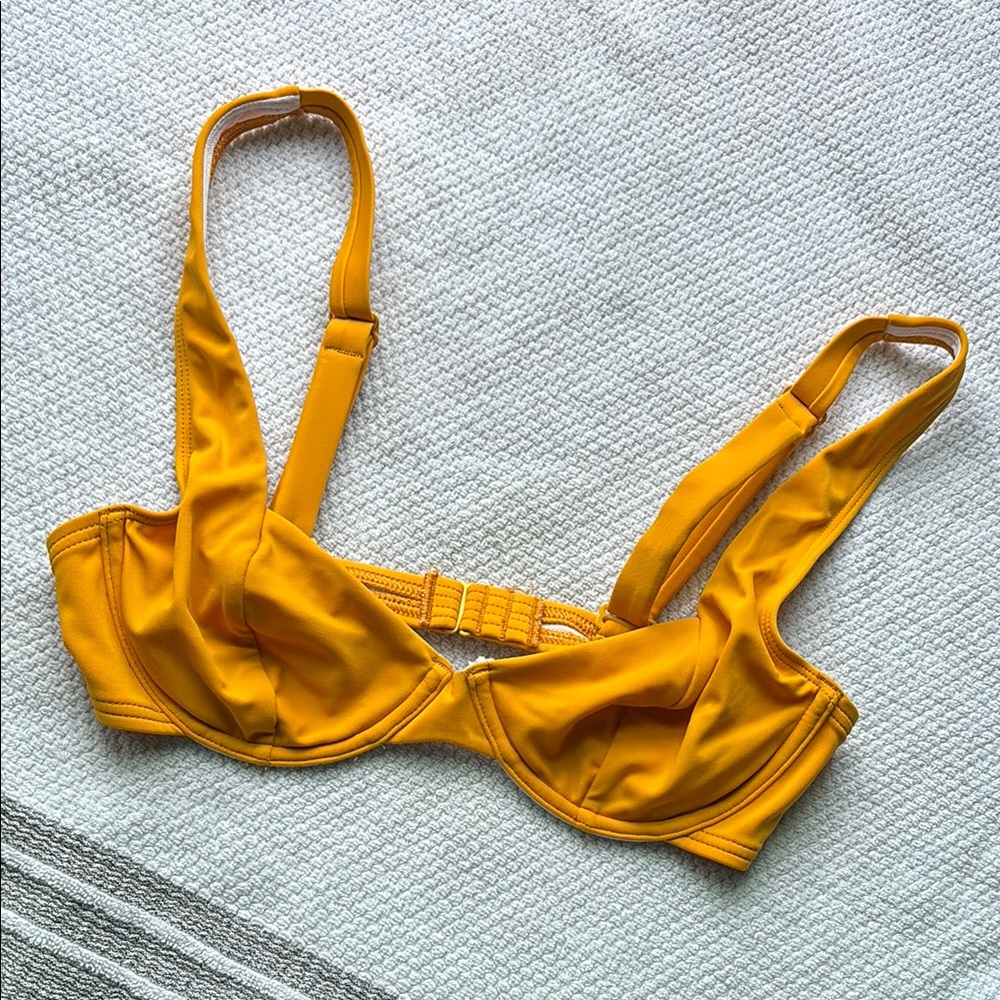 Vibrant Yellow Bra